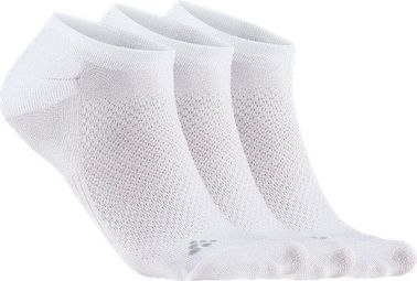 Chaussettes x3 Unisex Craft Core Dry Footies Blanc 