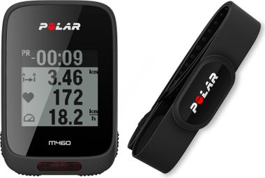 Ordenador gps polar m460 negro / pulsómetro h10