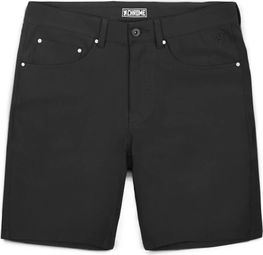 Pantaloncini cromati Madrona 5 tasche neri