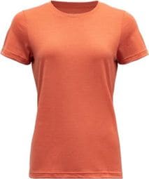 T-Shirt Femme Devold Eika Merino Orange
