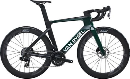 Bicicletta da strada Van Rysel RCR-F Pro Sram Force AXS 12V 700 mm  Verde scuro/Nero 2026