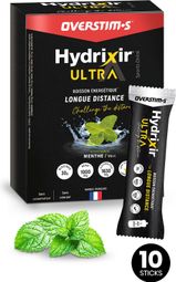 Overstims Hydrixir Ultra Mint Energy Drink - 10 sticks van 40g