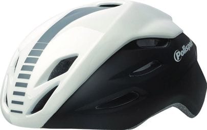 Casque de vélo Aero Road mat blanc/noir