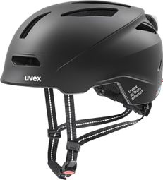 Casque Uvex Urban Planet Led Black Mat Noir