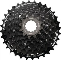 Cassette Shimano cs-hg200 noire 8v.(12-32)(12/14/16/18/21/24/28/32)