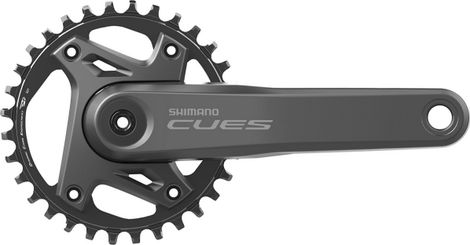 Shimano Cues FC-U6000-1 Platos y bielas 32T 9/10/11S Negro