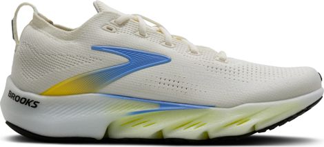 Brooks Glycerin Flex Running Shoes, White/Blue, Men's