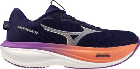 Zapatillas de running Mizuno Wave Rider 30 azul/naranja/morado para mujer