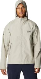 Mountain Hardwear Exposure 2 Gore-Tex Beige Waterproof Giacca