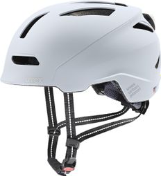 Casco Uvex Urban Planet Led Cloud Mate Blanco