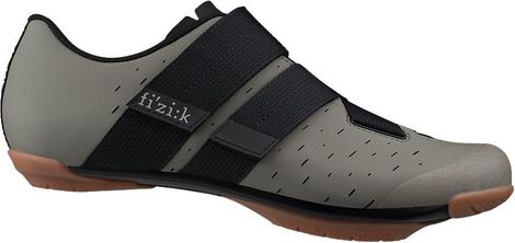 Gravel Schoenen Fizik Terra Powerstrap X4 Mud Caramel / Groen