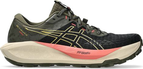Chaussures Trail Asics Gel-Trabuco 13 GTX Noir/Kaki/Rose Femme