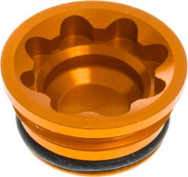 HOPE V4 Small/E4 Bore Cap Orange