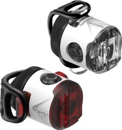 LEZYNE NUEVO LED FEMTO USB PAR Blanco