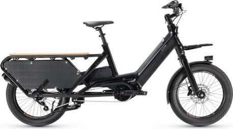 Gitane G-life Elektrische Longtail Cargo Bike Shimano Nexus 5S 504Wh 20'' Zwart