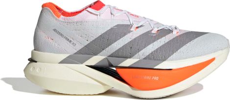 Hardloopschoenen adidas Adizero Prime X3 Strung Wit/Oranje Unisex