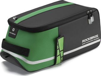 Sacoche de porte-bagages arrière 4 L  étanche et réfléchissante