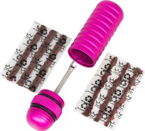 Tubleless Peaty's Holeshot Pink Repair Kit