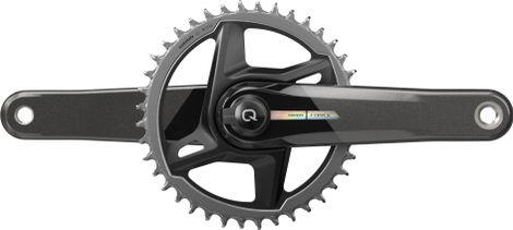 Sram Force 1 AXS D2 Wide Power Meter Kurbelgarnitur 40T 12S Unicorn Grey