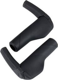 Paar BBB KingComfort Ergogriffe mit Bar-End Schwarz 
