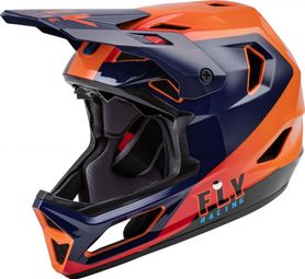 Fly Racing Rayce Integral Helm Red / Orange / Black