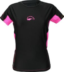 Tee-shirt Monte Cintu 2.0 | Black ultra - Neon pink | W