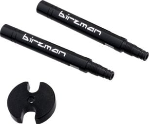 BIRZMAN Valve Extender con herramienta 40 mm negro