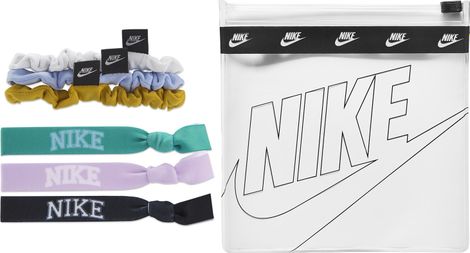 Nike Mixed Hairbands with Pouch Multi-Color Unisex