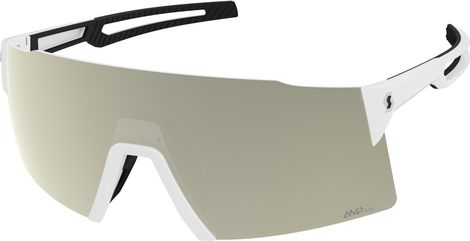 Scott Stride Compact AMP Brille, Weiß / AMP Weiß-Chrom S2