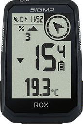 Compteur GPS Sigma ROX 4.0 Endurance Noir