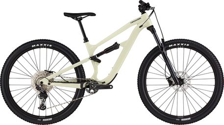 MTB Cannondale Habit 4 con suspensión total Shimano Deore 12S 29'' Beige