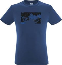 Millet Wanaka Fast T-Shirt Blau Herren