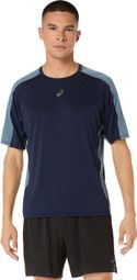 Asics Fujitrail Elite Short Sleeve Shirt, Blue, Men's