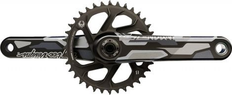 Truvativ Descendant TLD Colab Troy Lee Designs Eagle DH DUB83 12S 36T Direct Mount Chainring (No Case) Black