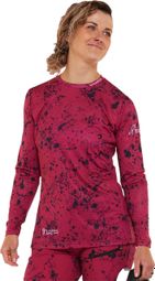 Langarmtrikot Damen Race Rot