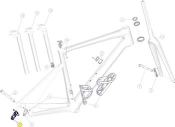 Patte de Dérailleur BMC Dropout #72