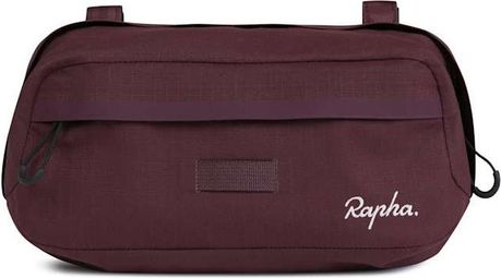 Sacoche de cintre Rapha Explore Bar Bag Marron/Blanc