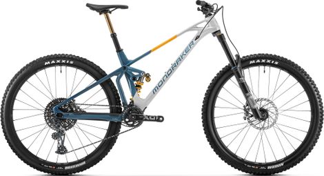 VTT Tout-Suspendu Mondraker Superfoxy Carbon RR Sram X01 Eagle 12V 29'' Gris/Bleu