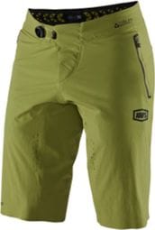 100% Celium Green Shorts
