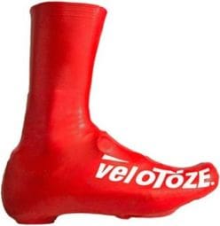Velotoze Tall Shoe Covers Red