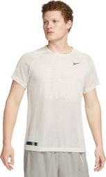 Camiseta de manga corta Nike Dri-Fit ADV Run Division TechKnit Blanca