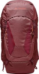 Trekking rugzak voor dames Vaude Asymmetric 48+8L Rood