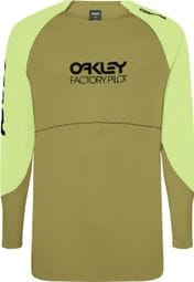 Camiseta de manga larga Oakley Maven Scrub Verde