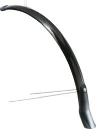 Eurofender Jeu de garde-boue Snello 28  x 51 mm noir