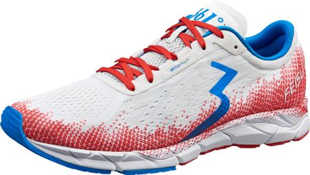 Chaussures de running 361-Feisu White/Ocean Blue