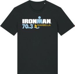 Ironman 70.3 Marbella Zwart Heren T-Shirt Korte Mouw