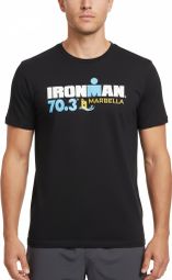 Ironman 70.3 Marbella Kurzarm T-Shirt Schwarz Herren