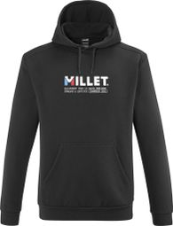 Zwarte 'Millet' sweater top voor heren