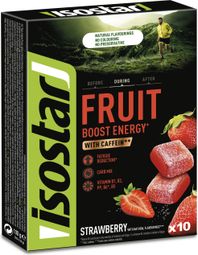 Isostar energy fruit boost sabor fresa