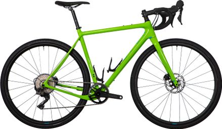 Prodotto ricondizionato - Bici gravel open up Shimano GRX 11V 700mm verde 2022